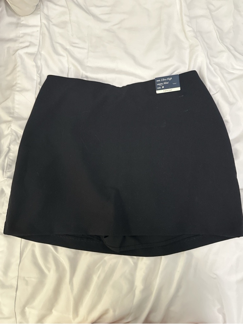 Abercrombie & Fitch Black Mini Skort